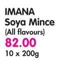 Imana Soya Mince(All Flavours)-10's