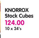 Knorrox Stock Cubes-10