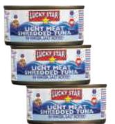 Lucky Star Shredded Tuna In water-170g