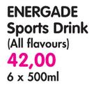 Energade Sports Drink(All Flavours)-6x500ml