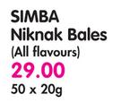 Simba Niknak Bales(All Flavours)-50x20g