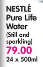 Nestle Pure Life Water(Still And Sparkling)-24x500ml
