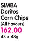 Simba Doritos Corn Chips(All Flavours)-48x48g