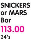 Snickers Or Mars Bar-24's