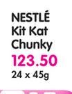 Nestle Kit Kat Chunky-24x45g