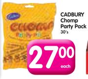 Cadbury Chomp Party Pack-30's Each