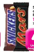 Snickers Or Mars Bar-Each