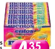 Mentos Dragees Sweets(All Flavours)-Each