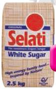 Selati White Sugar-2.5Kg
