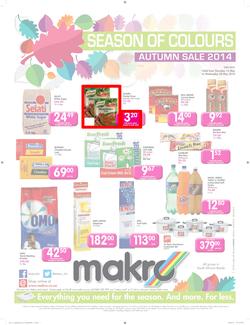 Makro Gauteng : Food Catalogue ( 15 May - 28 May 2014 ), page 1