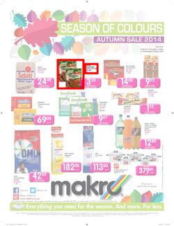Makro Gauteng : Food Catalogue ( 15 May - 28 May 2014 ), page 1