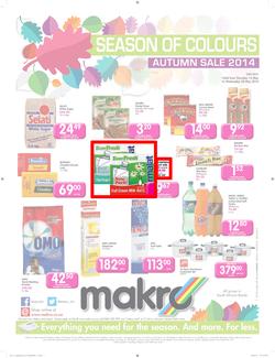 Makro Gauteng : Food Catalogue ( 15 May - 28 May 2014 ), page 1