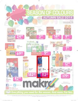 Makro Gauteng : Food Catalogue ( 15 May - 28 May 2014 ), page 1