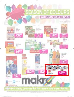 Makro Gauteng : Food Catalogue ( 15 May - 28 May 2014 ), page 1