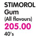 Stimorol Gum(All Flavours)-40's