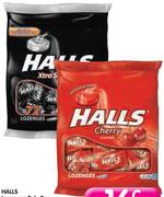 Halls Lozenges Poly Bag(All Flavours)-Each