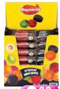 Maynards Wine Gum Rolls-36's