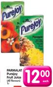 Pure Joy Fruit Juice(All FLavours)-1L Each