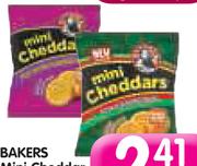 Bakers Mini Cheddar(All Flavours)-33g
