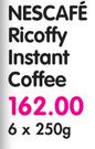 Nescafe Ricoffy Instant Coffee-6x250g