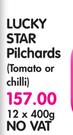Lucky Star Pilchards-12x400G