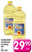 Supacrisp Sunflower Cooking Oil-2L Each