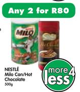 Nestle Milo Can/Hot Chocolate-2 x 500g