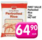 First Value Parboiled Rice-10Kg