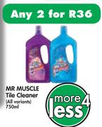 Mr Muscle Tile Cleaner (All Variants)-2 x 750ml