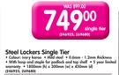 Steel Lockers Single Tier