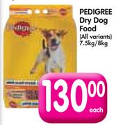 Pedigree Dry Dog Food (All Variants)-7.5kg/8kg Each