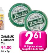 Zambuk Ointment Tin-36 x 7g