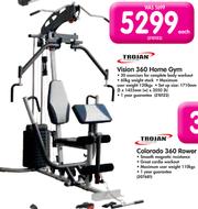 Trojan vision 360 home gym sales
