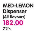 Med-Lemon Dispenser(All Flavours)-72's