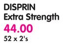 Disprin Extra Length-52x2's