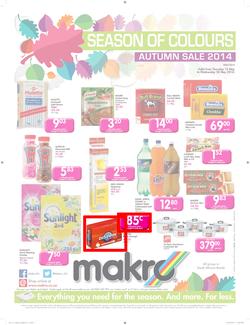 Makro Natal : Food Catalogue ( 15 May - 28 May 2014 ), page 1