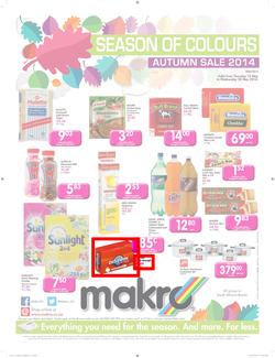 Makro Natal : Food Catalogue ( 15 May - 28 May 2014 ), page 1