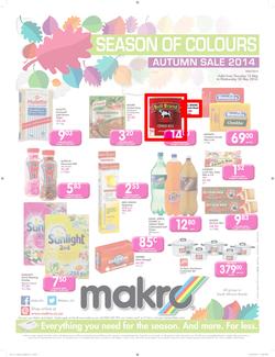 Makro Natal : Food Catalogue ( 15 May - 28 May 2014 ), page 1