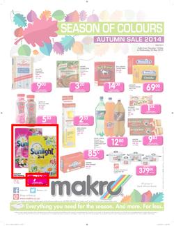 Makro Natal : Food Catalogue ( 15 May - 28 May 2014 ), page 1