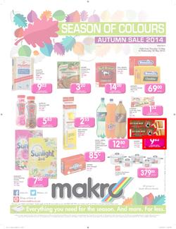Makro Natal : Food Catalogue ( 15 May - 28 May 2014 ), page 1