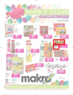 Makro Natal : Food Catalogue ( 15 May - 28 May 2014 ), page 1
