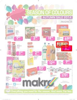Makro Natal : Food Catalogue ( 15 May - 28 May 2014 ), page 1