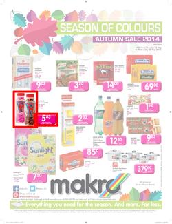 Makro Natal : Food Catalogue ( 15 May - 28 May 2014 ), page 1