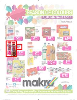 Makro Natal : Food Catalogue ( 15 May - 28 May 2014 ), page 1