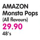 Amazon Monsta Pops (All Flavours)-48's