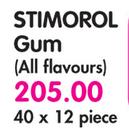 Stimorol Gum (All Flavours)-40x12's