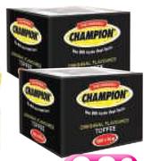 Champion Tofees (All Flavours)-10g Each