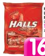 Halls Lozenges Polybag (All Flavours)-72's