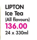 Lipton Ice Tea(All Flavours)-24x330Ml