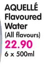 Aquelle Flavoured Water(All Flavours)-6x500Ml